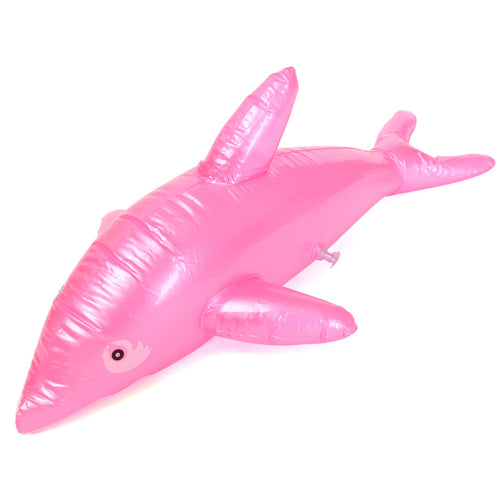 1x BLOW UP Dolphin Inflatable Beach Pool Rider Toy For Kids Party Favor Funny Prop