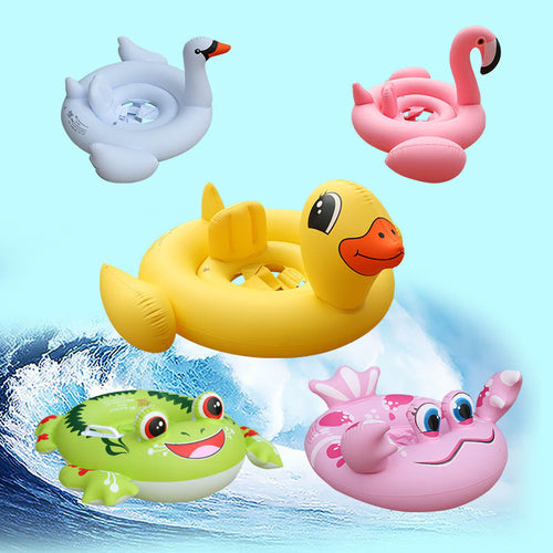 Kids Swim Ring Inflatable Flamingo Swimming Child Life Buoy Child Mount Toy Baby Swimsuit seat Armpit Circle Outdoor Beach Pool