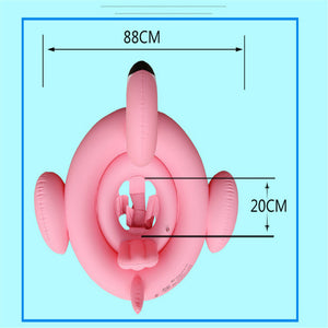 Kids Swim Ring Inflatable Flamingo Swimming Child Life Buoy Child Mount Toy Baby Swimsuit seat Armpit Circle Outdoor Beach Pool