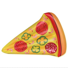 1pcs Swimming Inflatable Mattress Giant Pizza Slice Floating Bed Raft Water Pool Float Fun Toys For Summer Party Swimming Ring