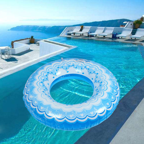 2017 Good Quality Summer Inflatable Swimming Ring Adult And Kids Children Swimming Pool Seaside Swim Train Float Circle #EW