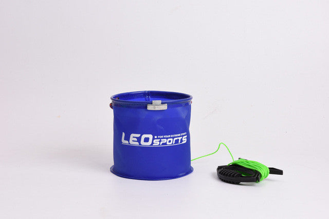 Portable Folding Canvas Bucket Fly Carp Fishing Accessories Tackle For Live Fish Water Storage Pesca tools#13-22