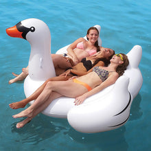 Inflatable Flamingo 150CM 60 Inch Giant Pool Float Pink Ride-On Swimming Ring Adults Children Water Holiday Party Toys Piscina