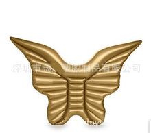 2017 New Pool Inflatable Wings Floating Row PVC Inflatable Angel Wings Water Bed Pool Toy Swimming Ring Air Mattress Floating