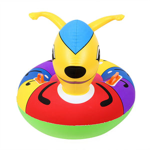 2017 Kids Inflatable Baby Swimming Pool Inflatable Floating Ring Pool Safe Seat Outdoor Fun Living #EW