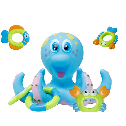 Baby Bath Toy Kids' Octopus Play Plastic Multicolor Wash Toys Water Shower Gift