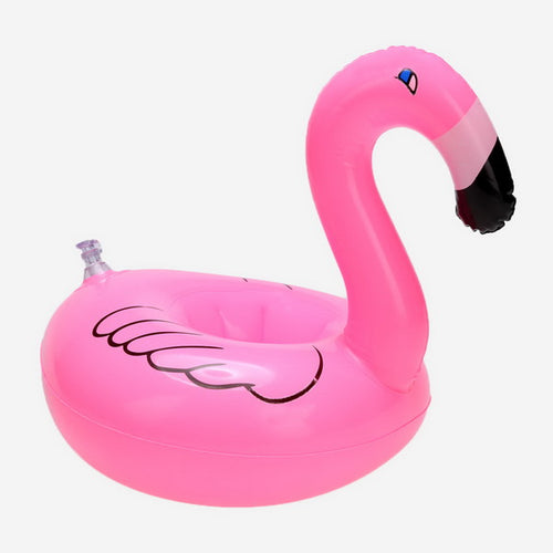 Mini Cute Floating Inflatable Pool Bath Toy Drink Can Mobile Phone Holder Home Decor