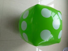 Kindergarten Interactive Tos Giant Inflatable Dice Toy Ball Outdoor Games Kids Fun Sports Equipment Family Beach Party Supplies