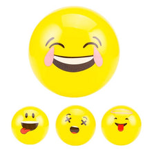 RCtown Emoji Balloons Smiley Beach Ball 1Pcs Face Expression Toy Yellow Latex Balloons Cartoon Inflatable Balls zk25